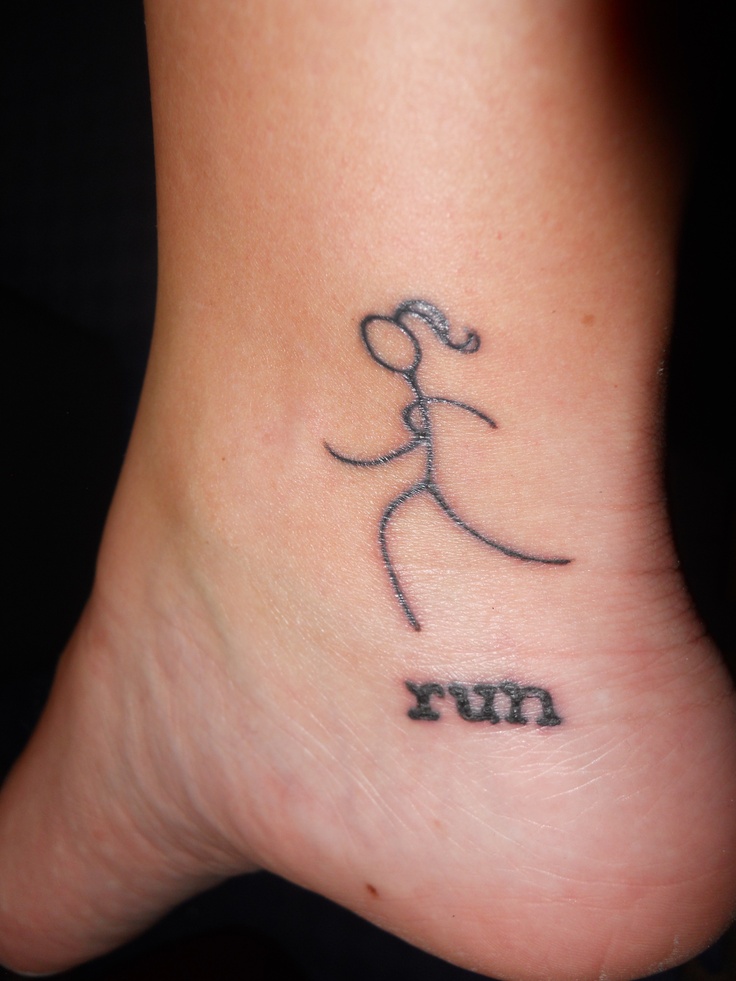 running tattoo ideas 0058