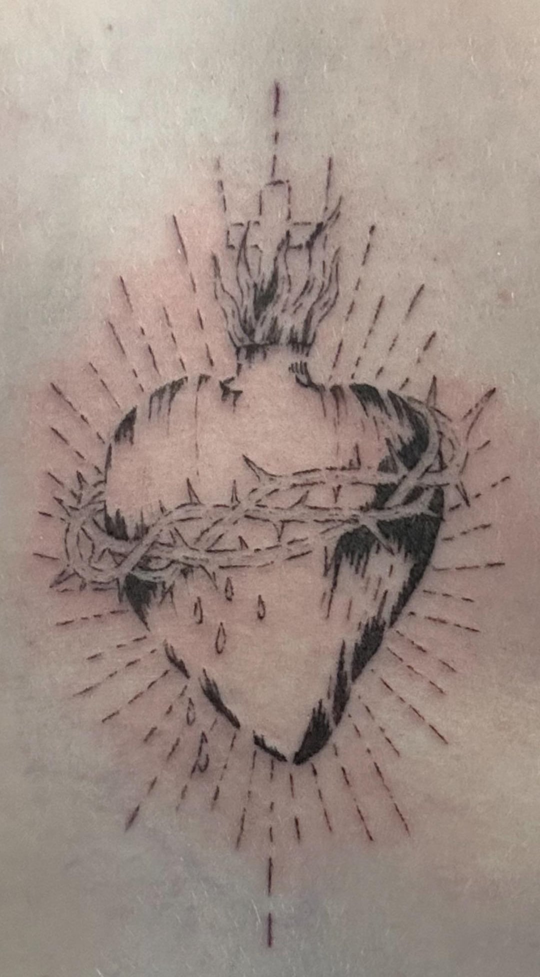 sacred heart tattoo ideas 0030