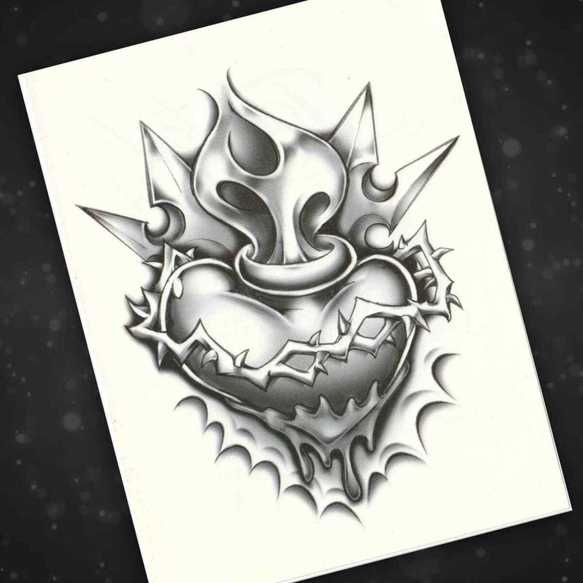 sacred heart tattoo ideas 0037