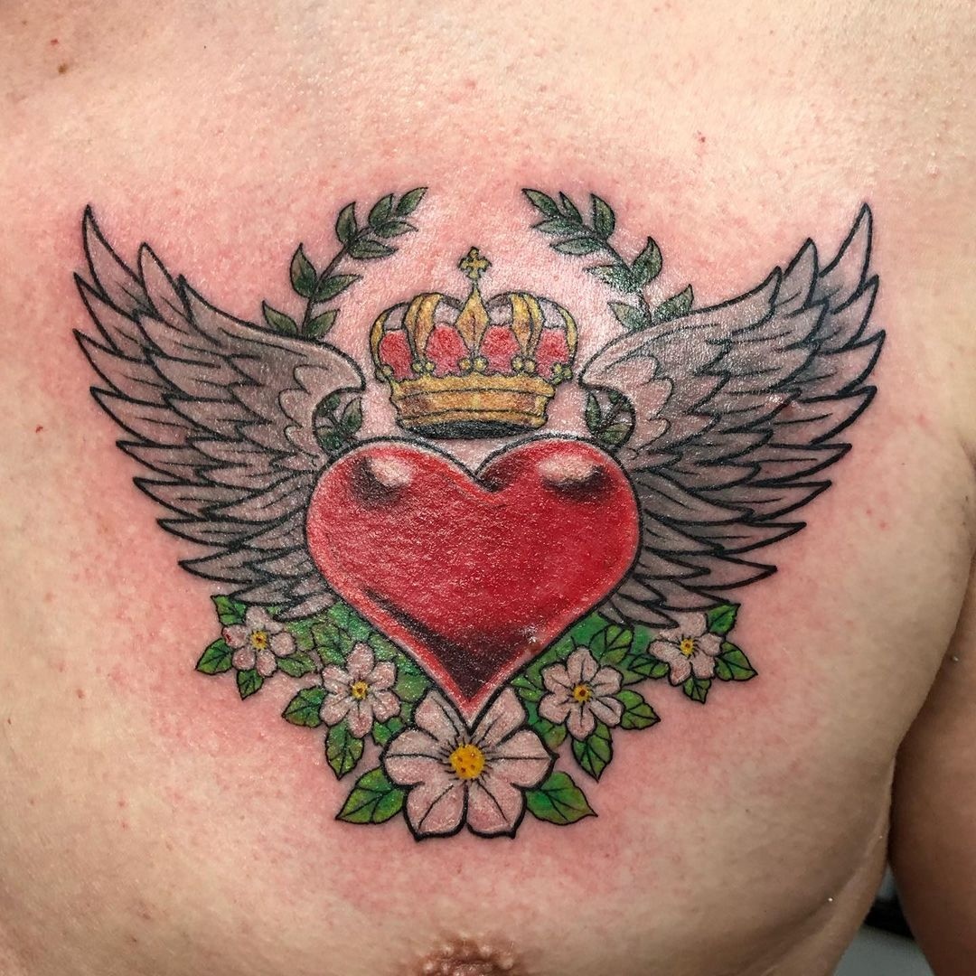 sacred heart tattoo ideas 0038