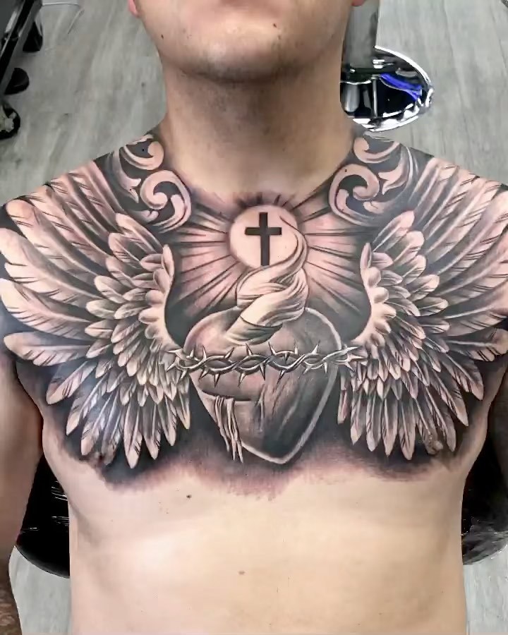 sacred heart tattoo ideas 0052