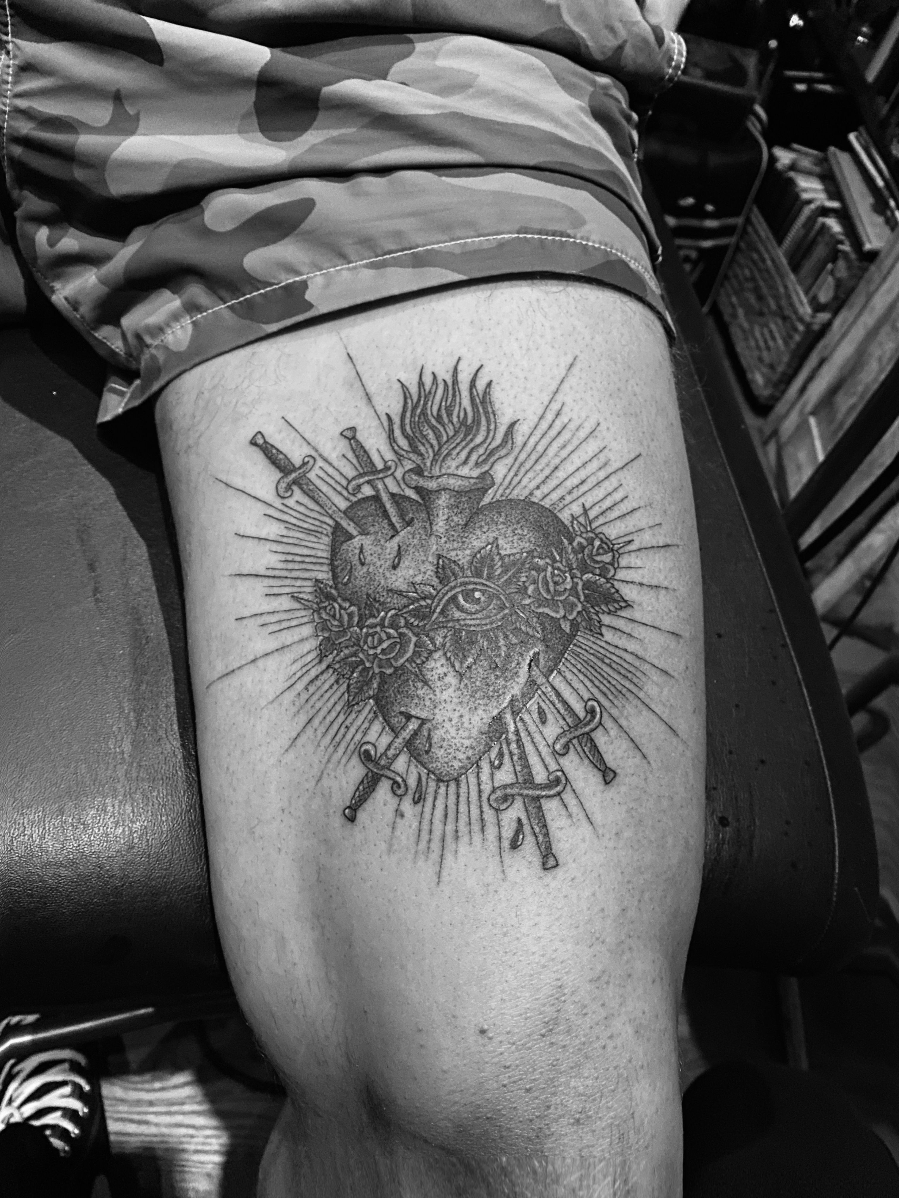 sacred heart tattoo ideas 0058