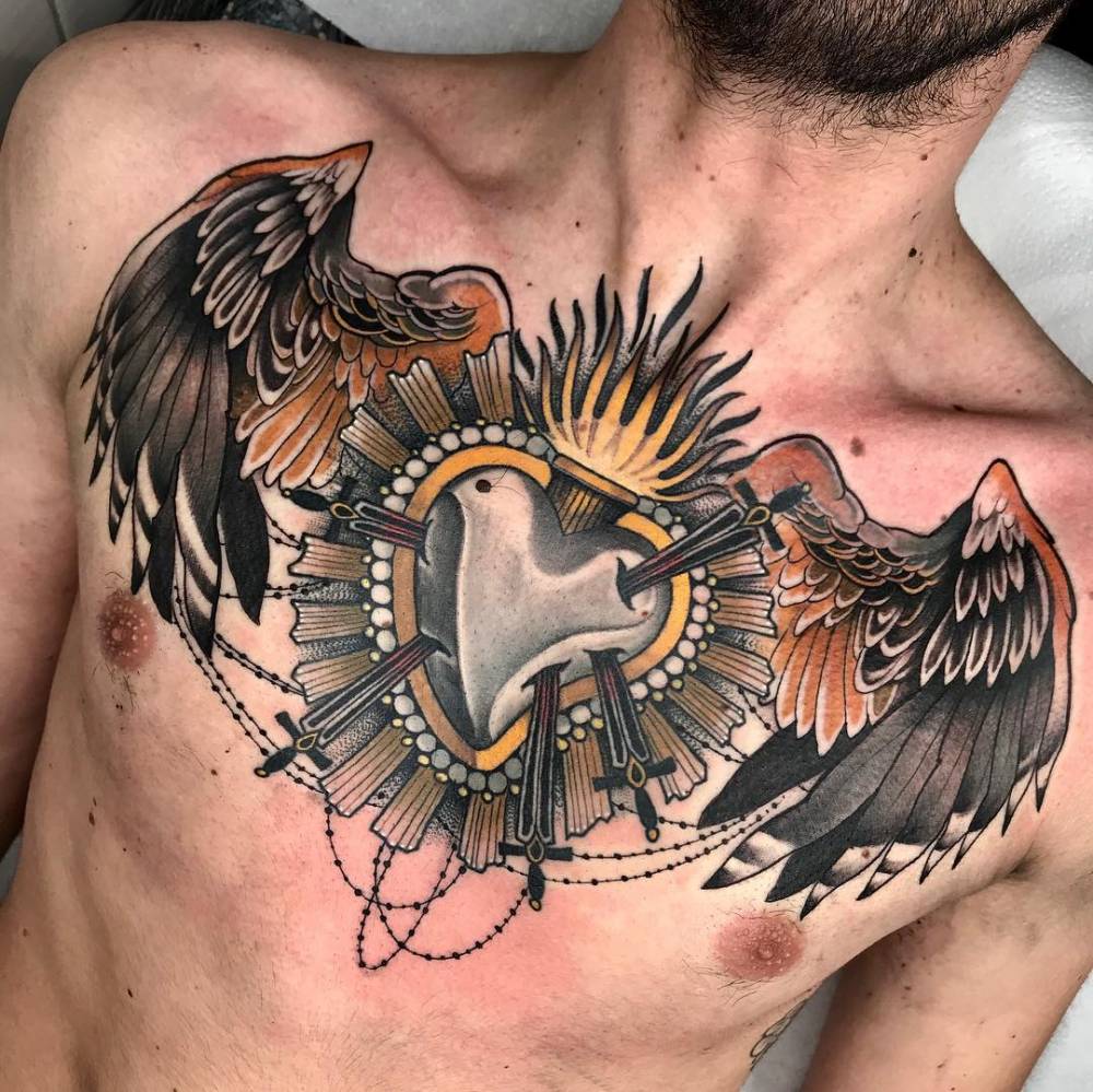 sacred heart tattoo ideas 0065