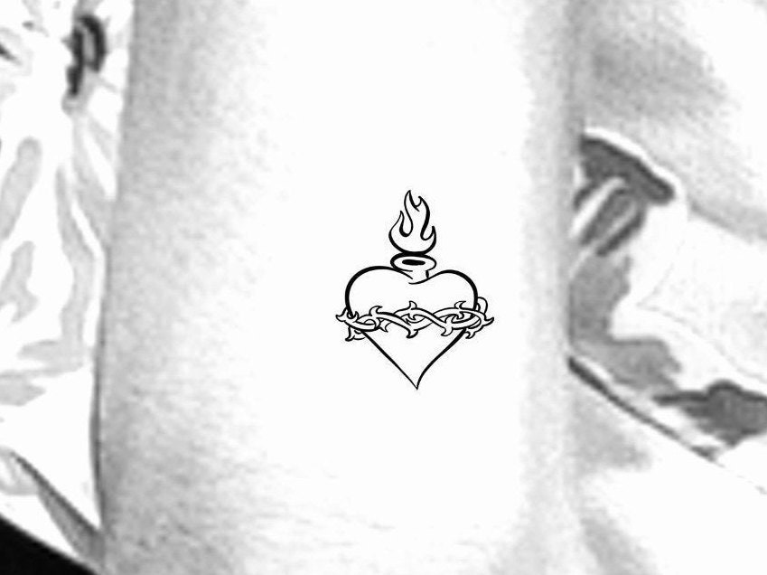 sacred heart tattoo ideas 0066