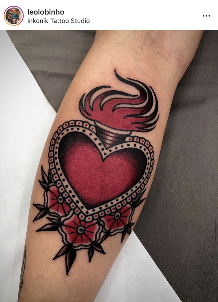 sacred heart tattoo ideas 0087