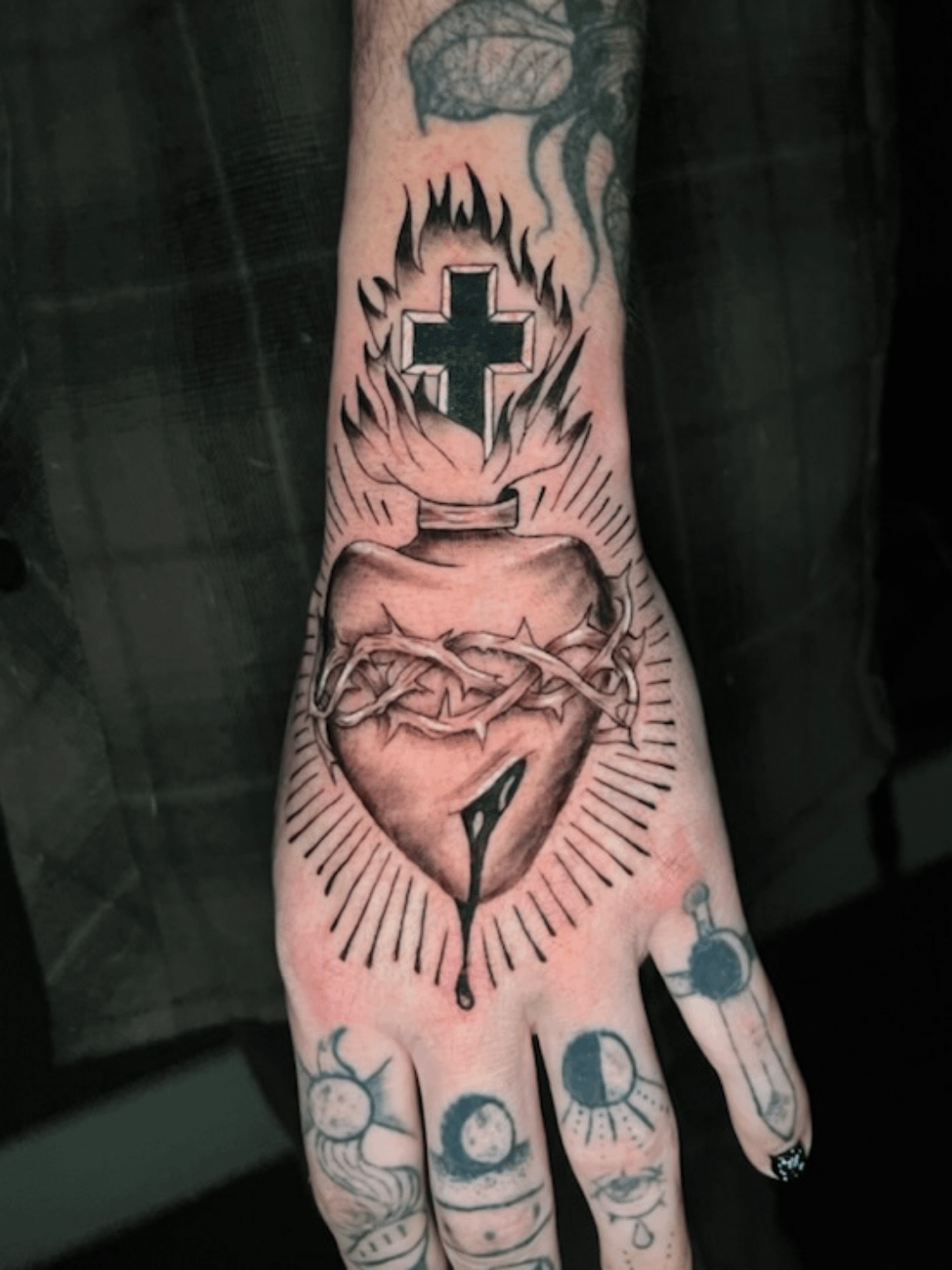 sacred heart tattoo ideas 0088