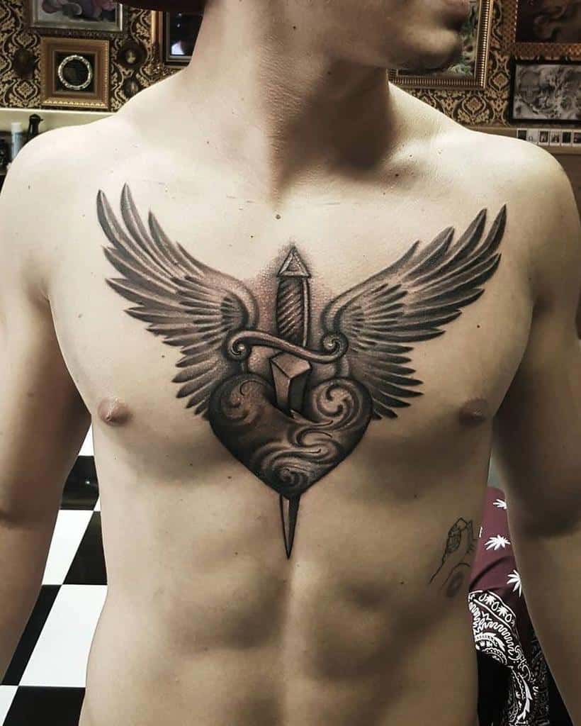 sacred heart tattoo ideas 0092