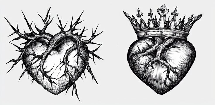 sacred heart tattoo ideas 0097