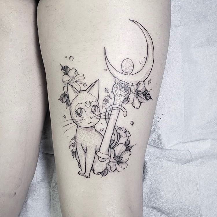 Sailor Moon tattoo ideas 0013