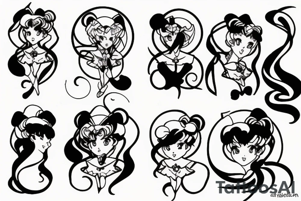 Sailor Moon tattoo ideas 0089