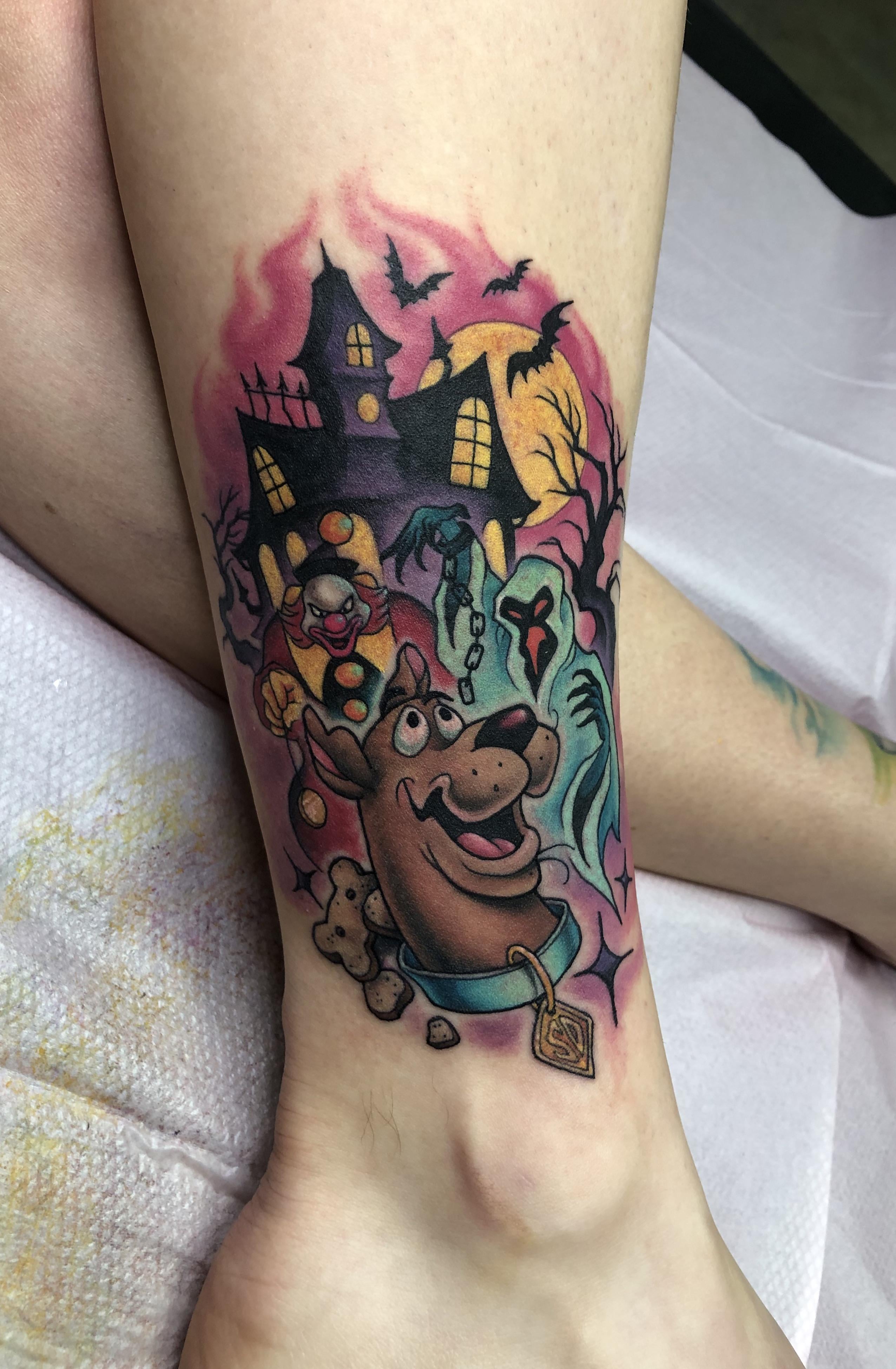 Scooby Doo tattoo designs