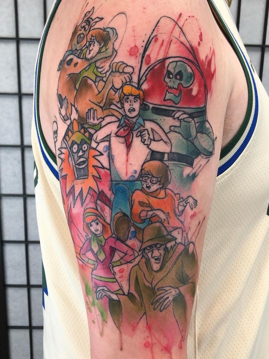 Scooby Doo tattoo ideas 0010