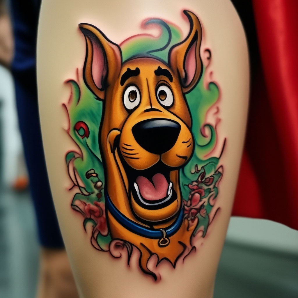 Scooby Doo tattoo ideas 0017