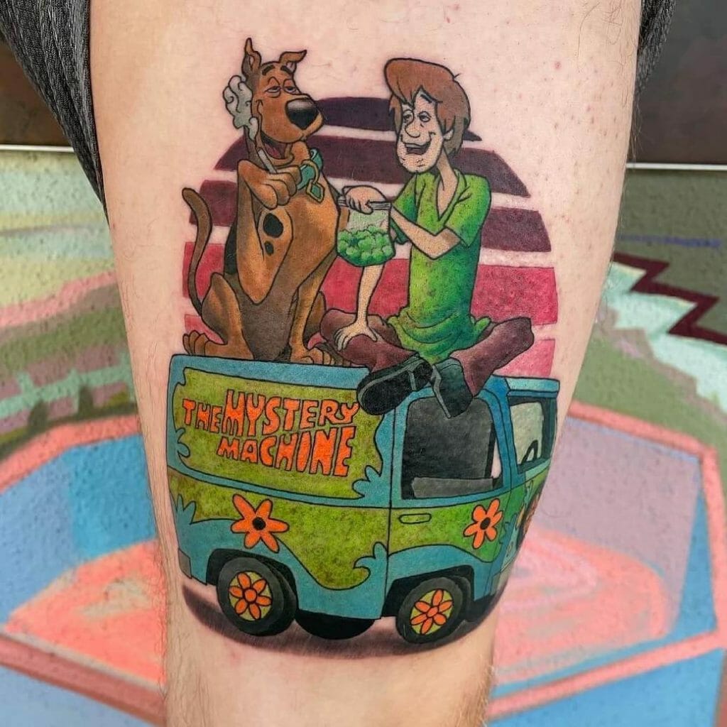 Scooby Doo tattoo ideas 0036