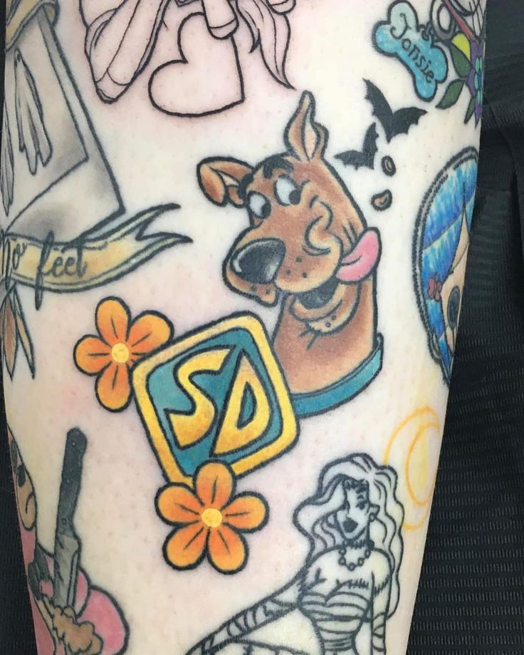 Scooby Doo tattoo ideas 0049