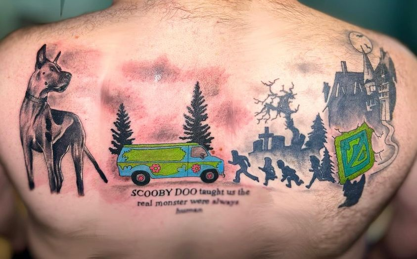 Scooby Doo tattoo ideas 0063