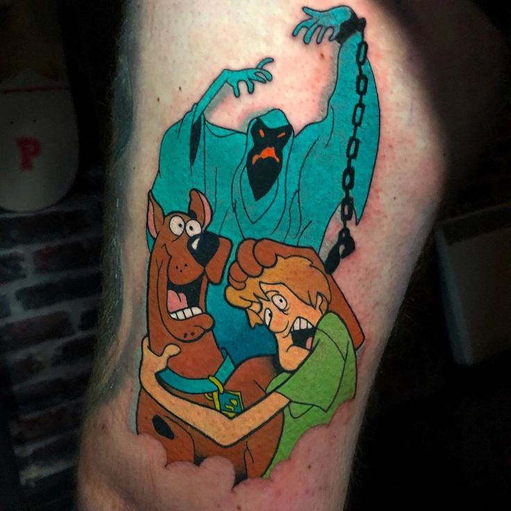 Scooby Doo tattoo ideas 0069