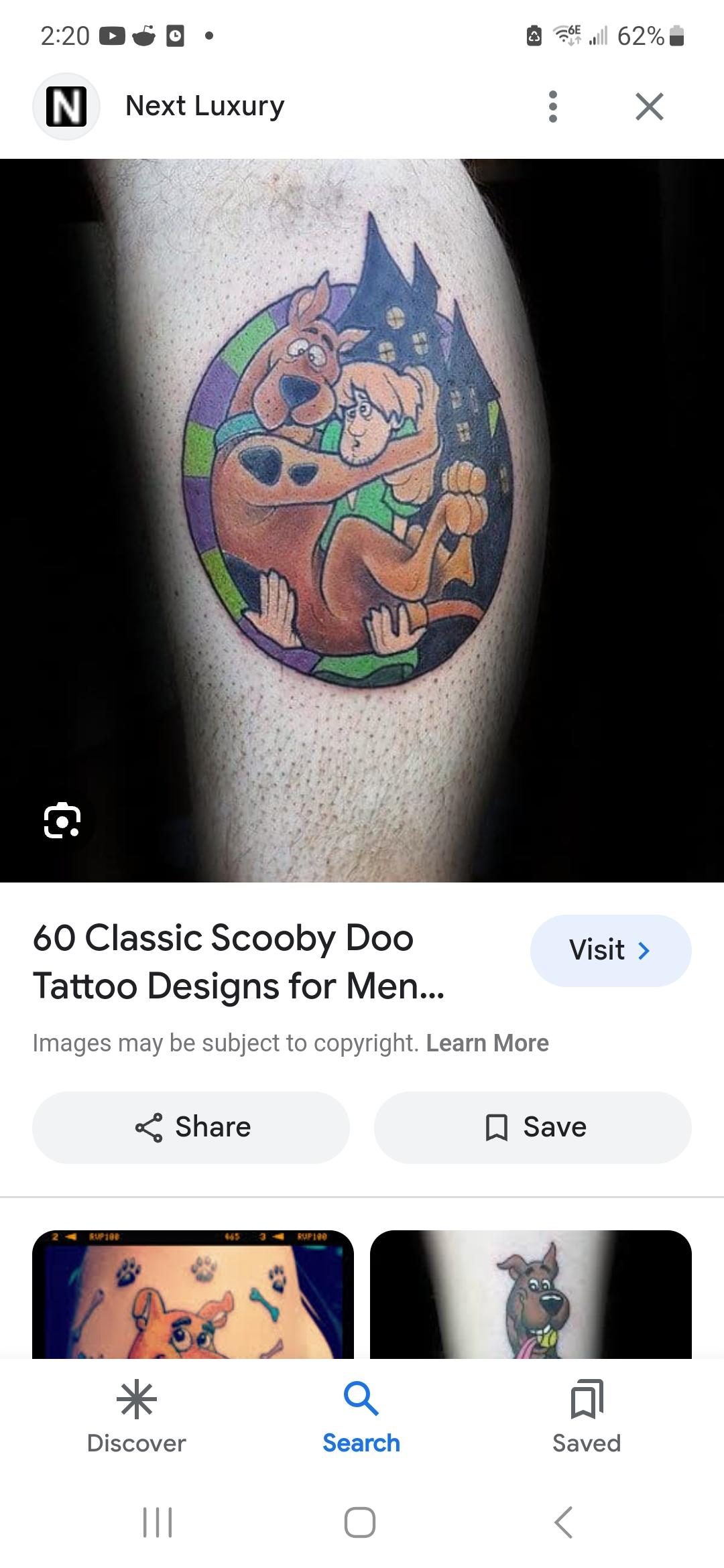 Scooby Doo tattoo ideas 0081