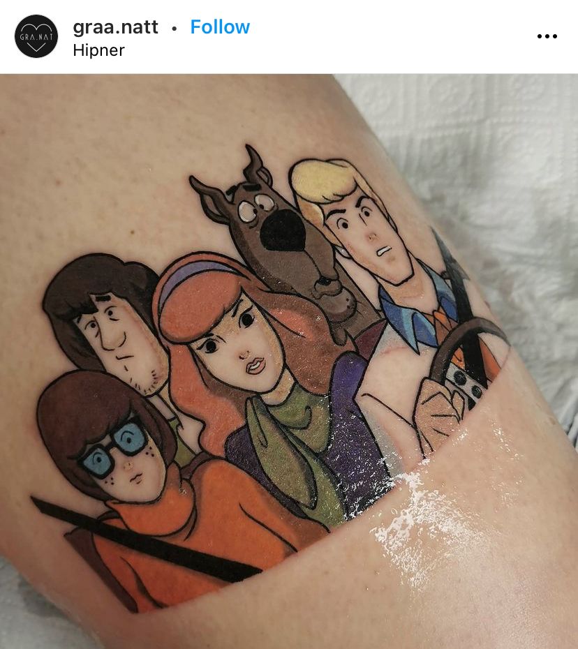 Scooby Doo tattoo ideas 0084