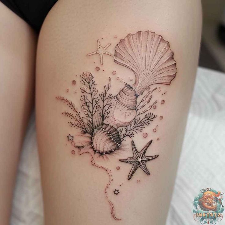 sea life tattoo ideas for ocean lovers