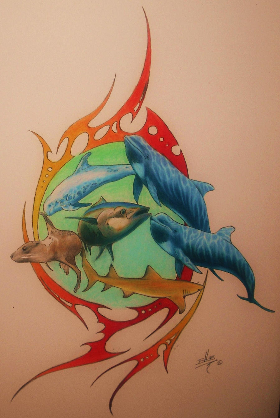 Sea Life Tattoo Ideas 0059