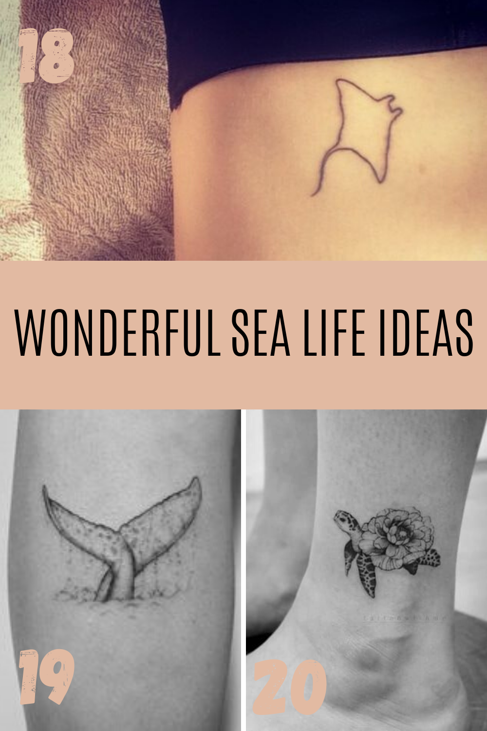 Sea Life Tattoo Ideas 0066