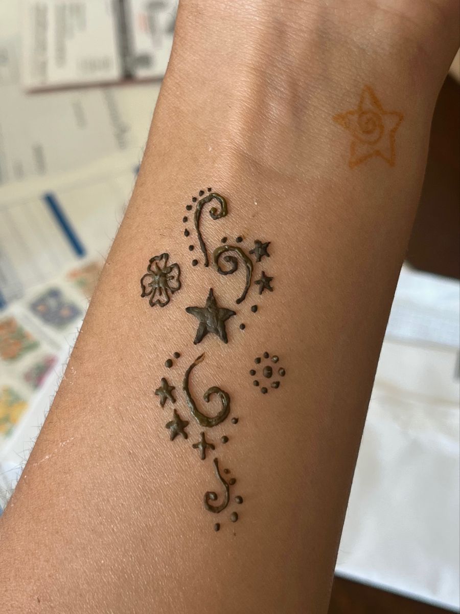 simple henna tattoo ideas for beginners