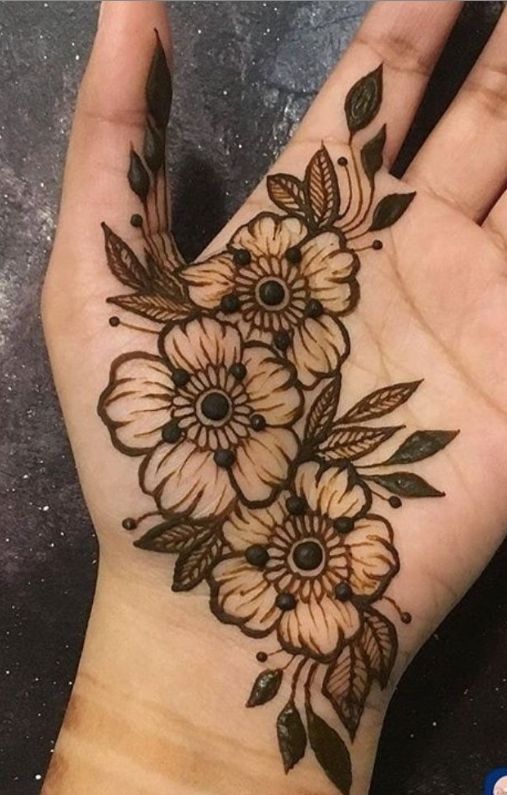 simple henna tattoo ideas 0056