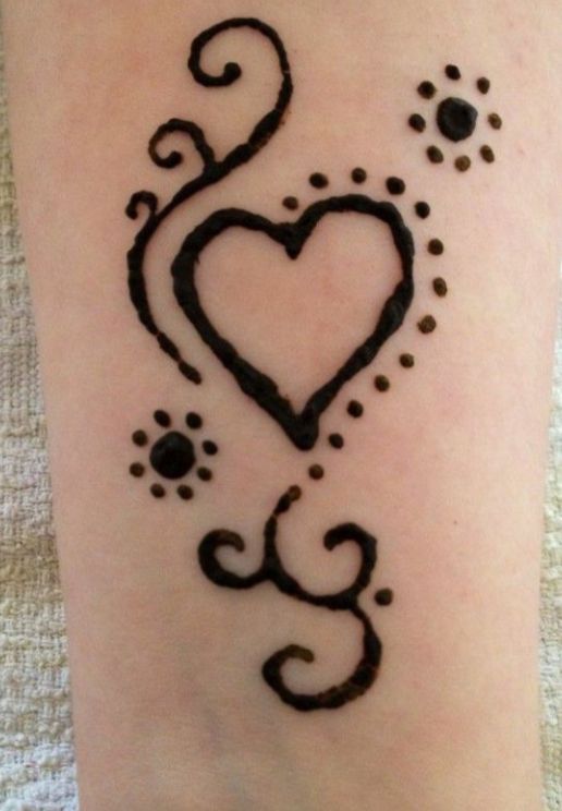 simple henna tattoo ideas 0057