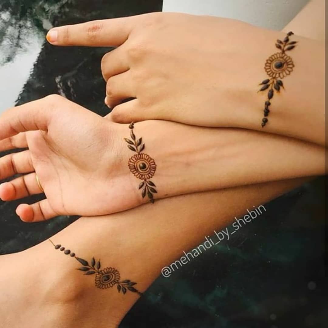 simple henna tattoo ideas 0079