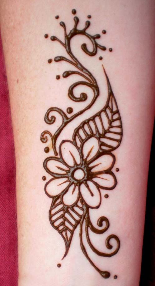 simple henna tattoo ideas 0085