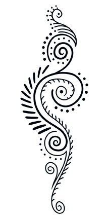 simple henna tattoo ideas 0089