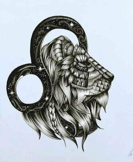 simple lion tattoo ideas