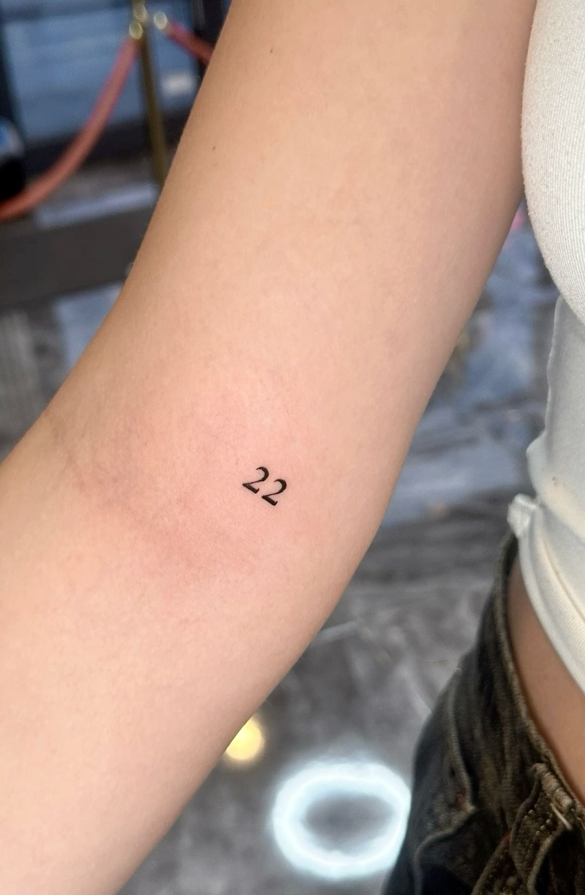 simple numerology 22 tattoo ideas 0020