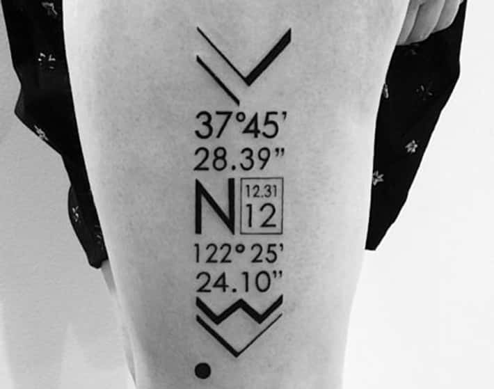 simple numerology 22 tattoo ideas 0057