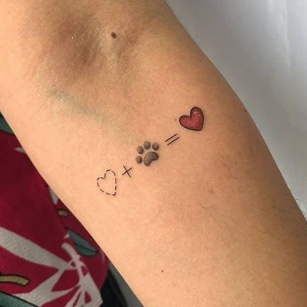 simple tattoo ideas for pets 0066