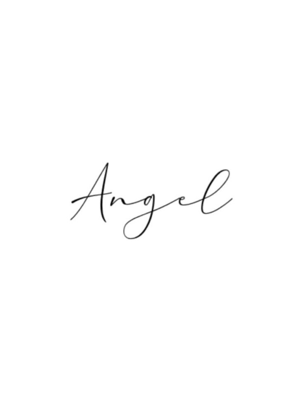 Small angel wings tattoo 0026