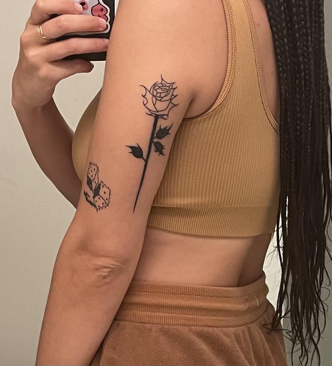 Small arm tattoo placement 0013