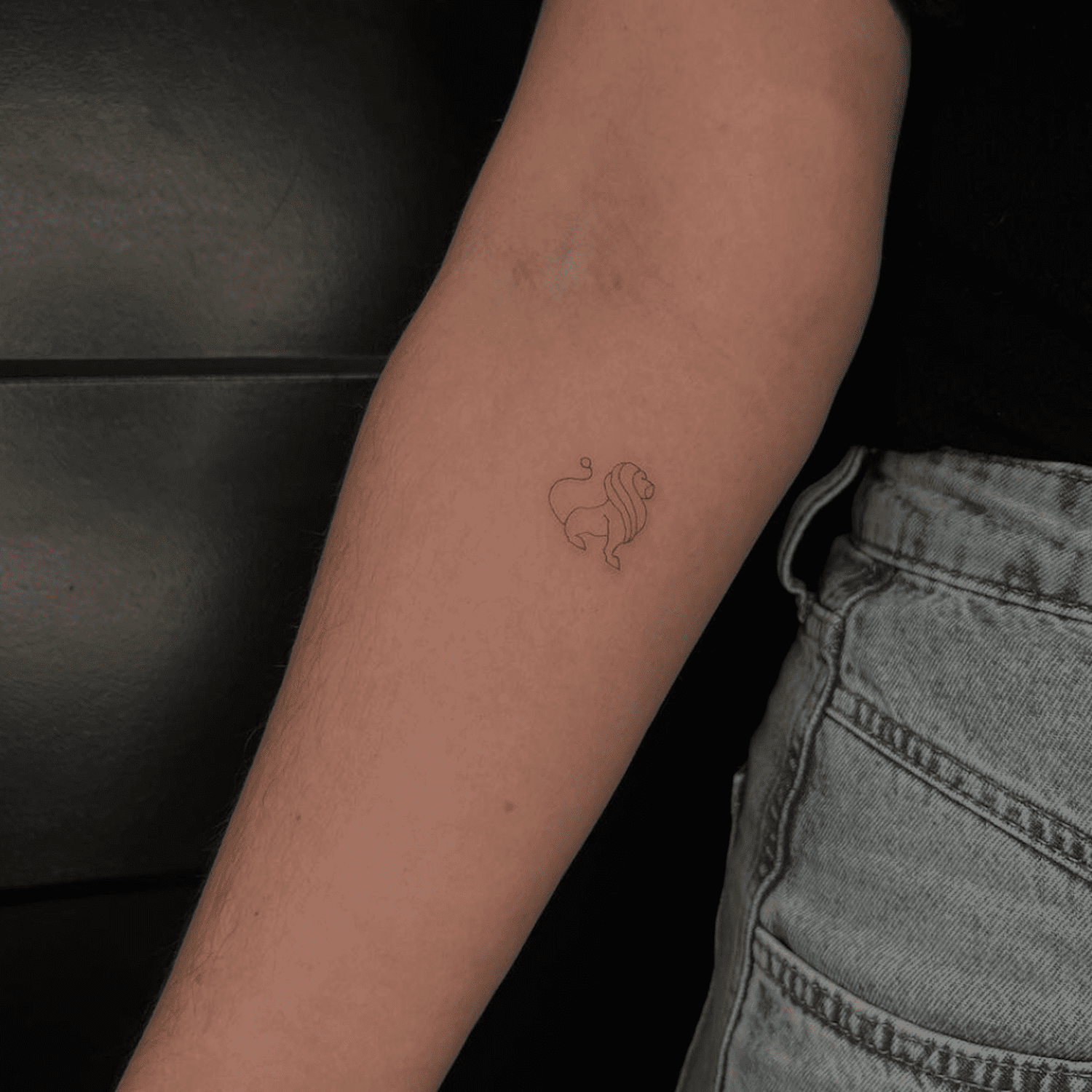 Small arm tattoo placement 0079