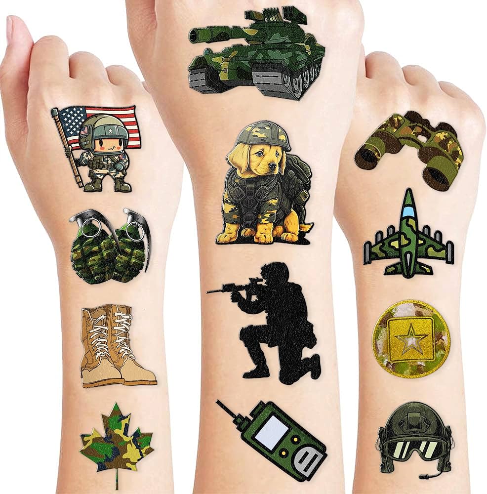 small army tattoo ideas for veterans