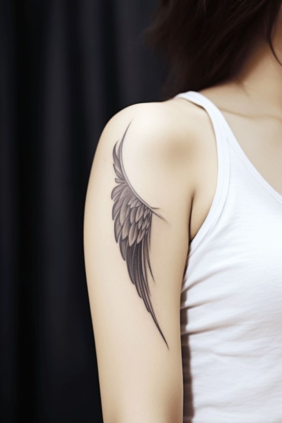 Small baby angel tattoo designs 0026