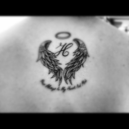 Small baby angel tattoo designs 0042