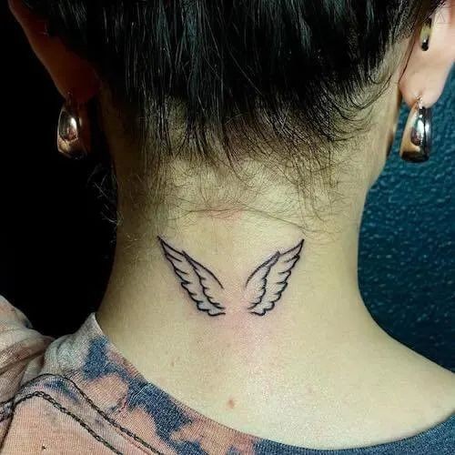 Small baby angel tattoo designs 0054