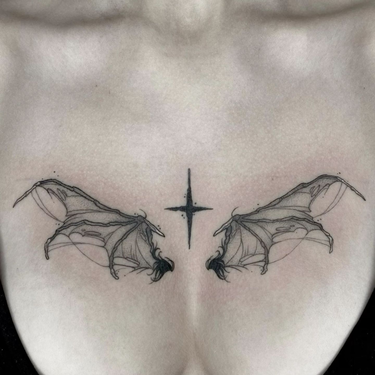 small bat tattoo 0014