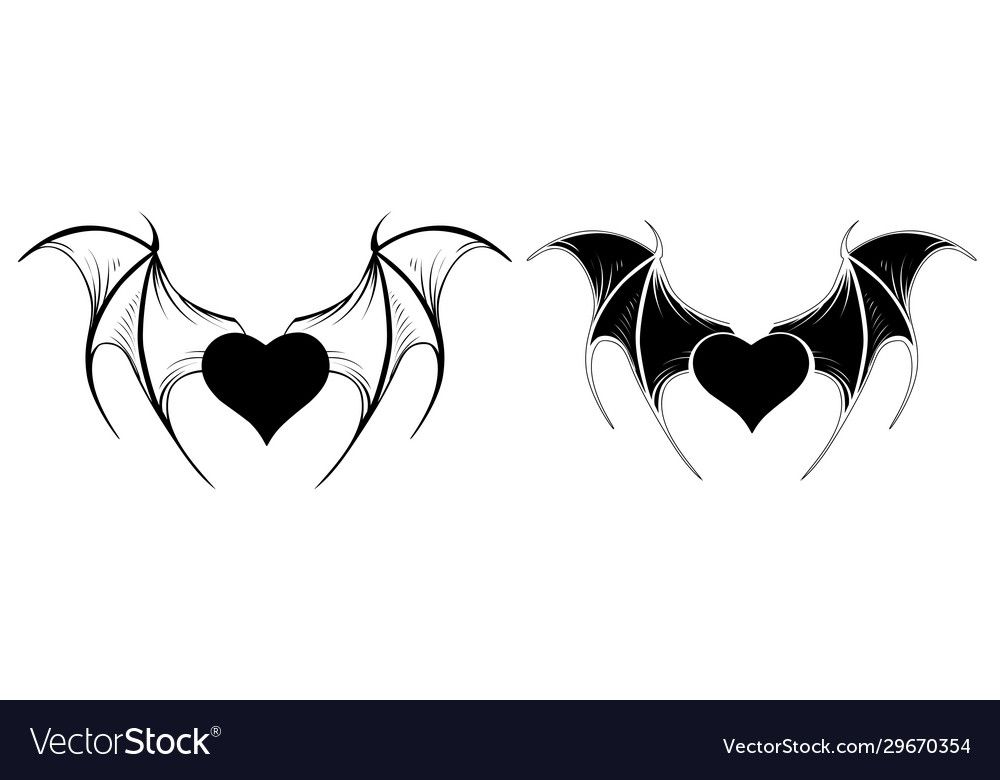 small bat tattoo 0025