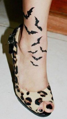 small bat tattoo 0031