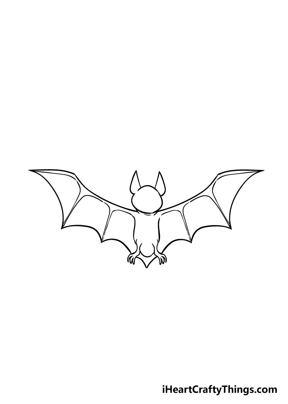 small bat tattoo 0073