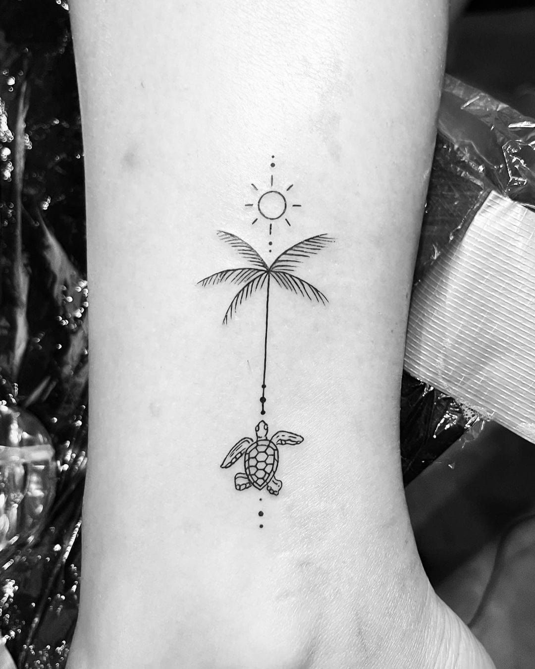 small beach tattoo ideas