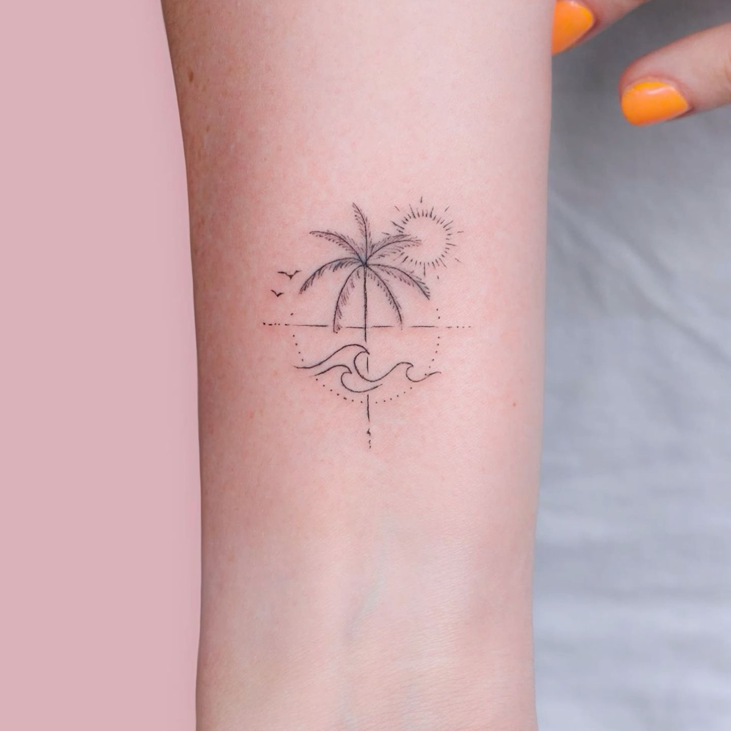 small beach tattoo ideas 0011