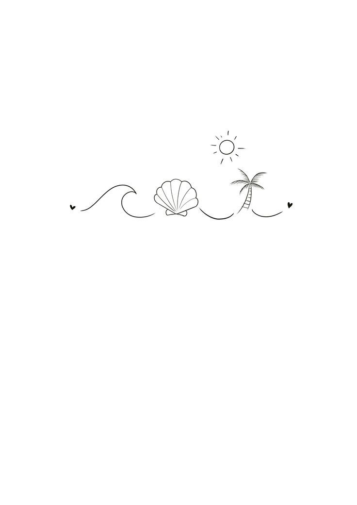 small beach tattoo ideas 0014